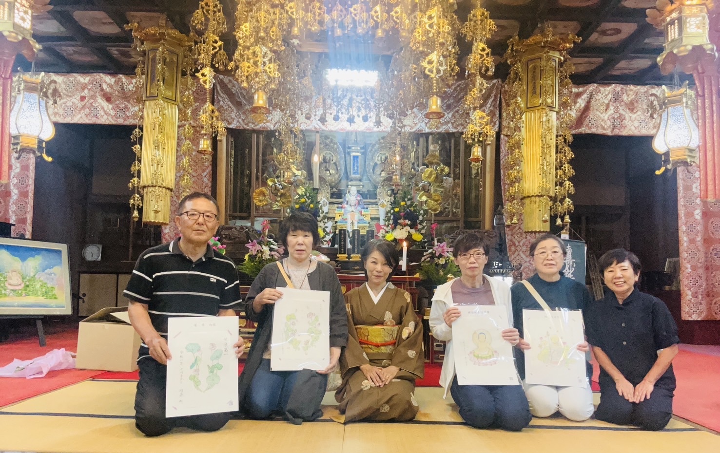 遠照寺写仏会終了！！